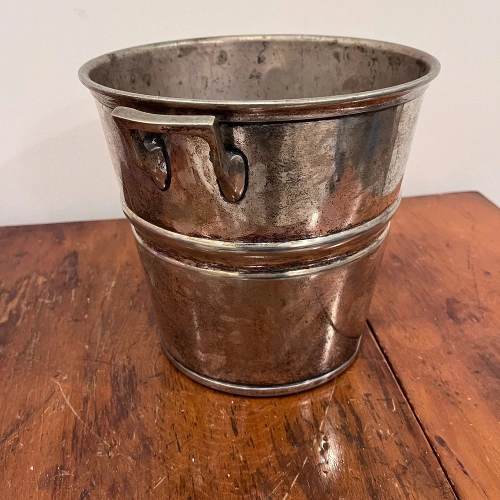 Art Deco Grand Silver Co Silver Plated Hotel Ware Champagne Ice Wine Bucket